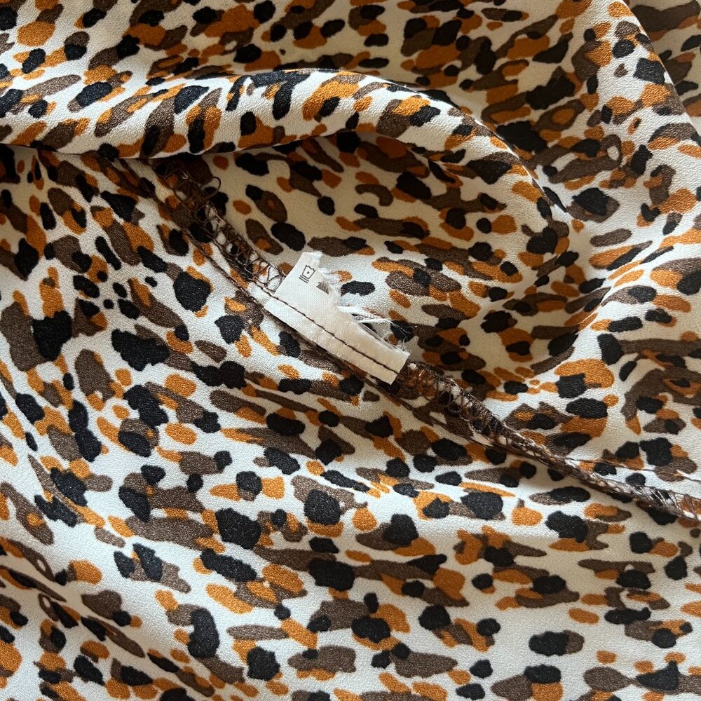 Women's printed blouse size m - Picture 6 of 6
